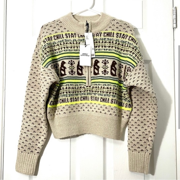 BDG Jesse Half Zip Sweater - Picture 3 of 9